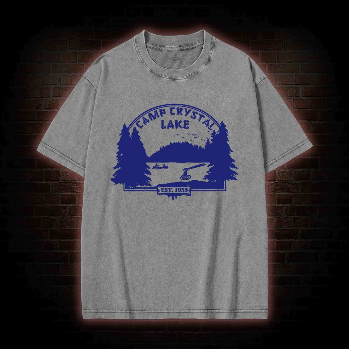 Camp Crystal Lake Washed T-shirt