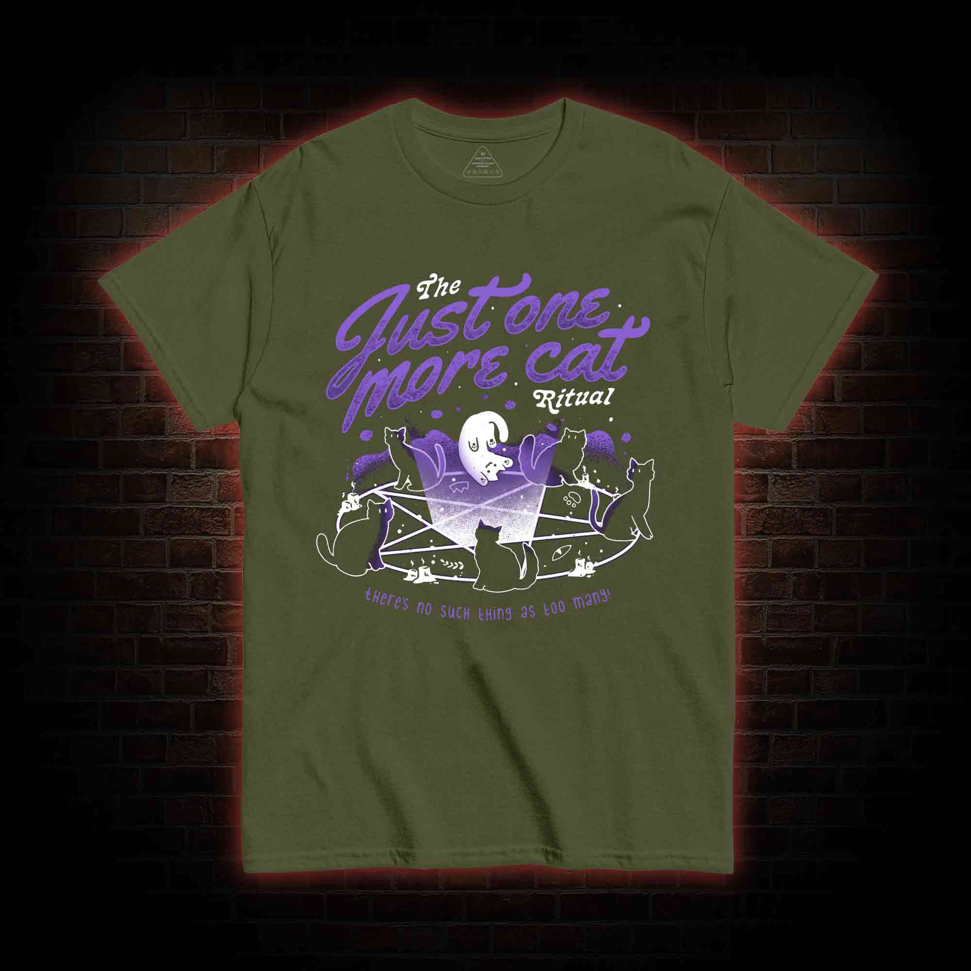 Just One More Cat Ritual T-Shirt