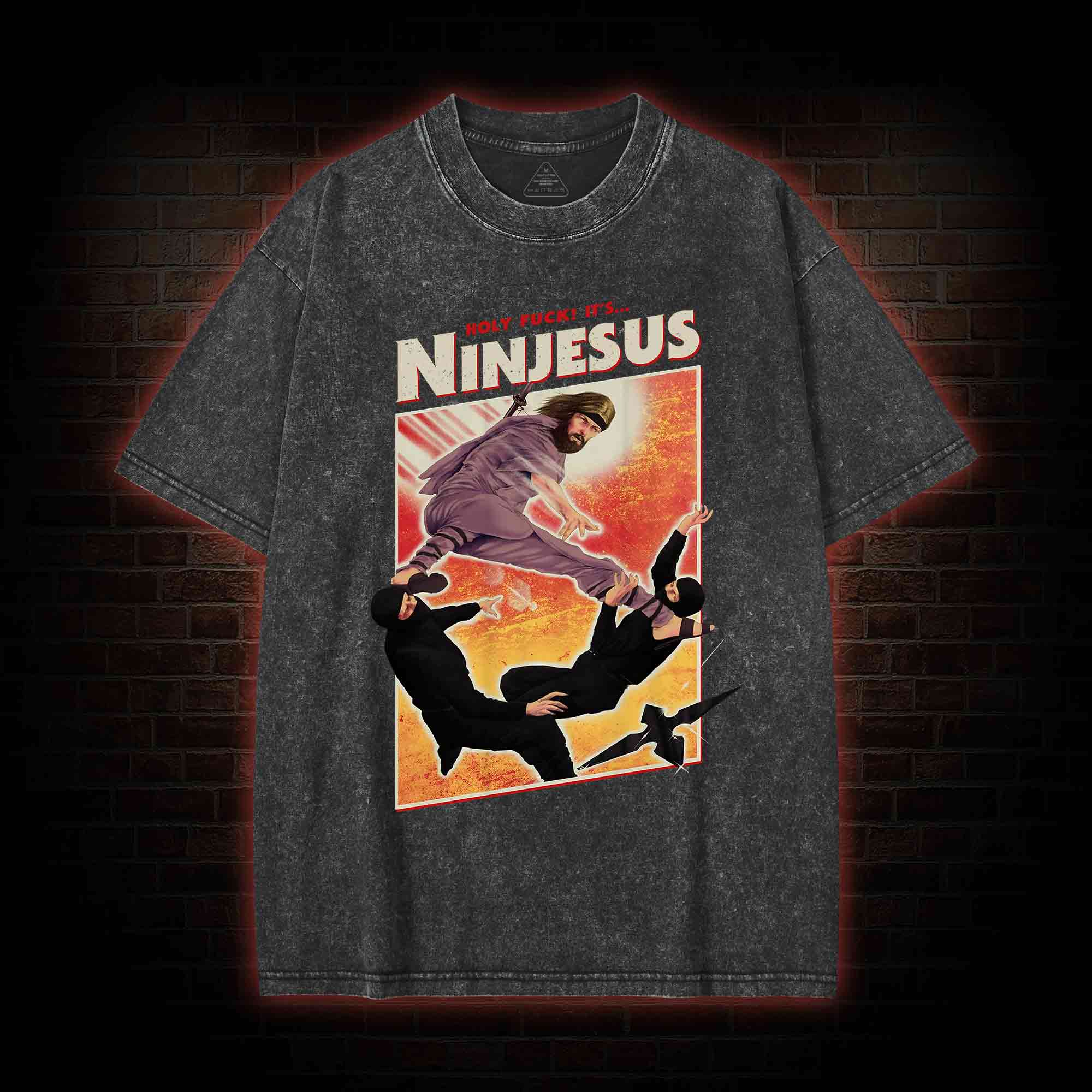 Ninjesus Washed T-shirt