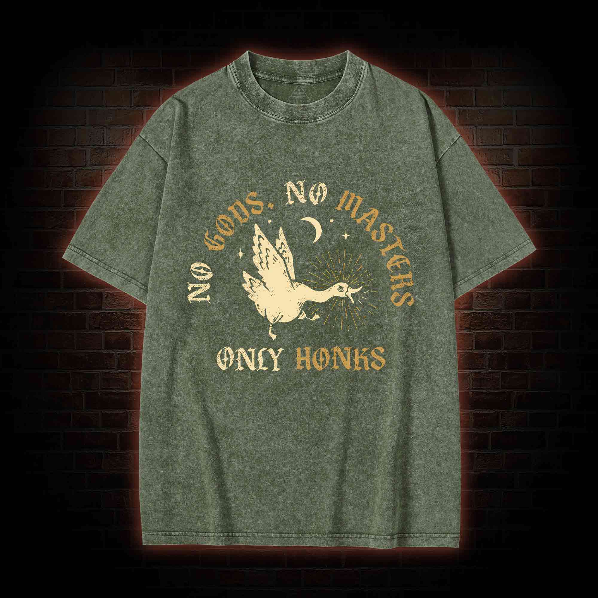 No Gods No Masters Washed T-shirt