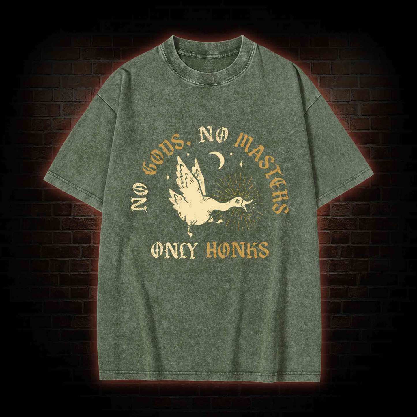No Gods No Masters Washed T-shirt