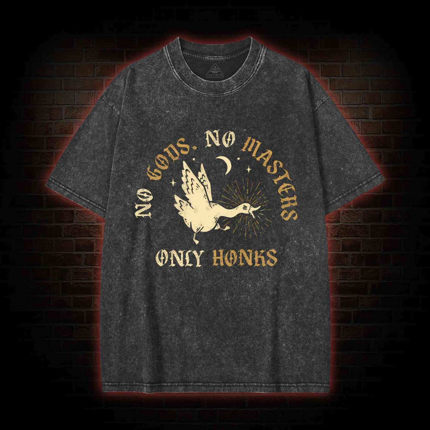 No Gods No Masters Washed T-shirt
