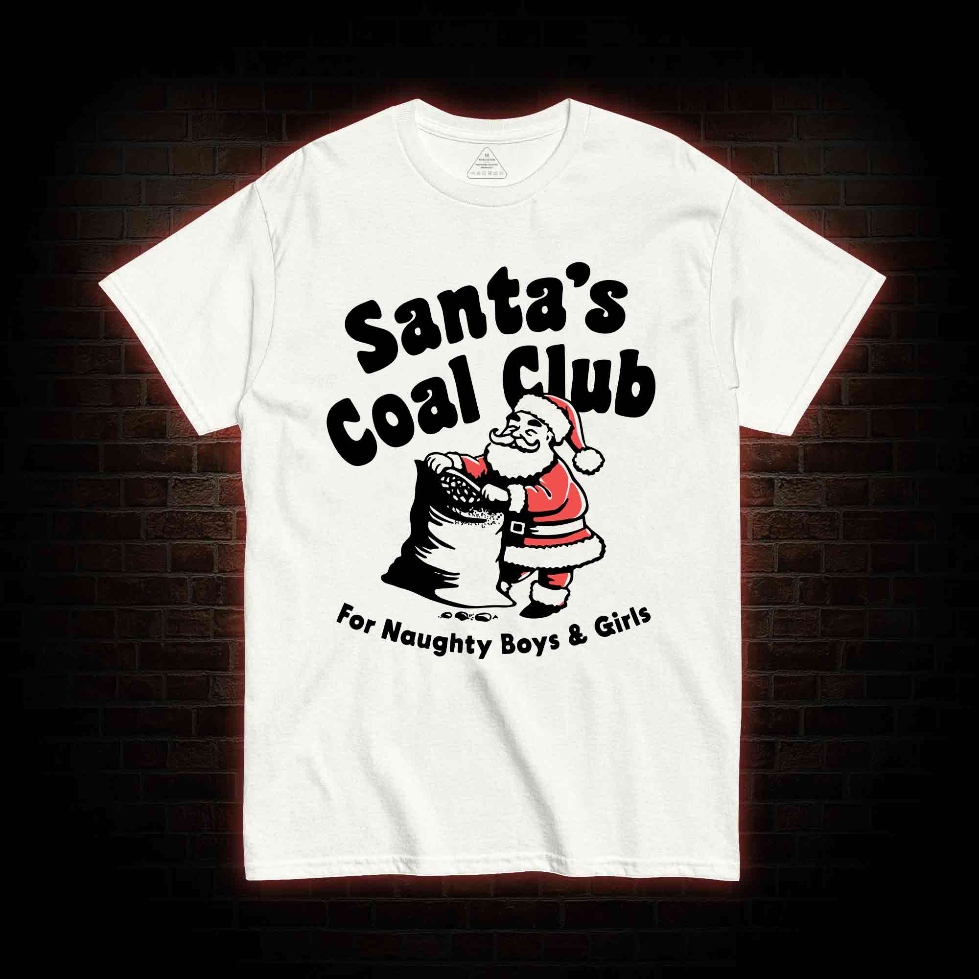 Santa's Coal Club T-shirt