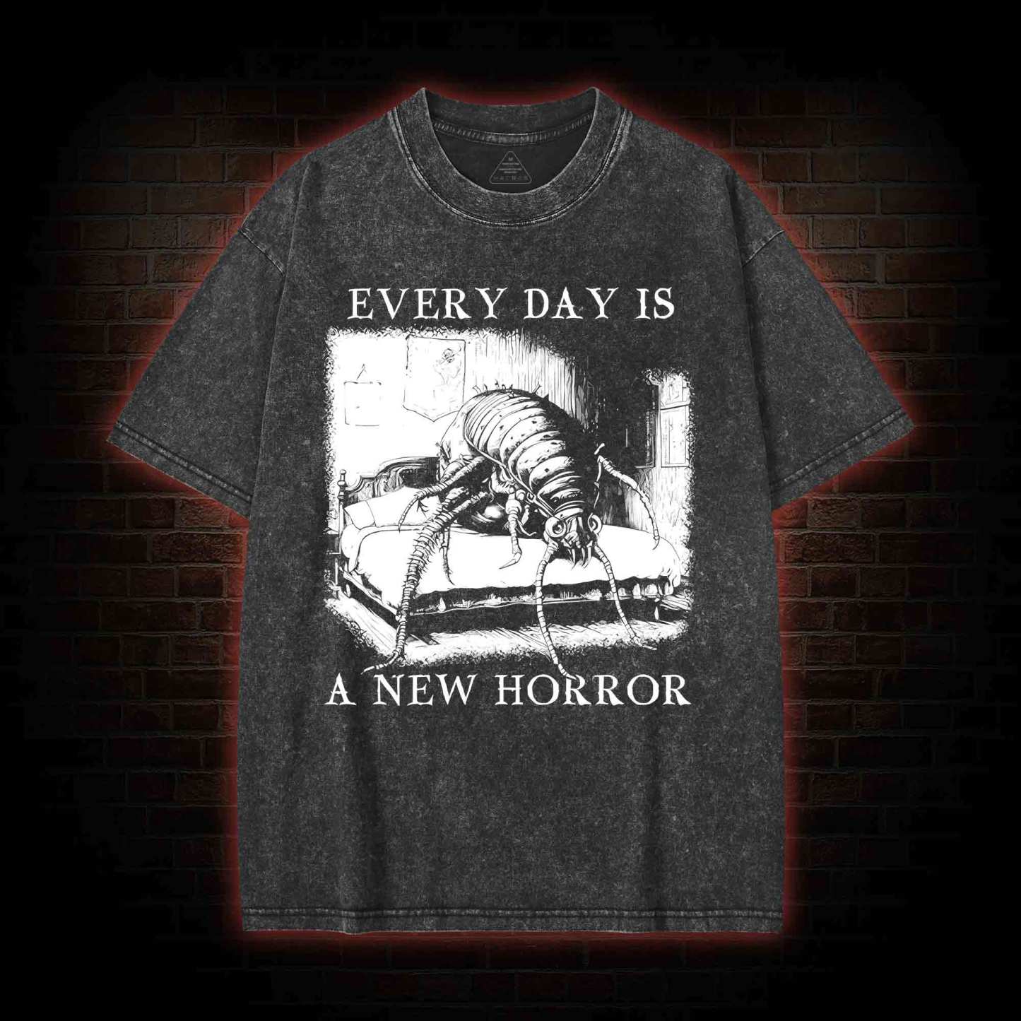Every Day Is A New Horror Washed T-shirt