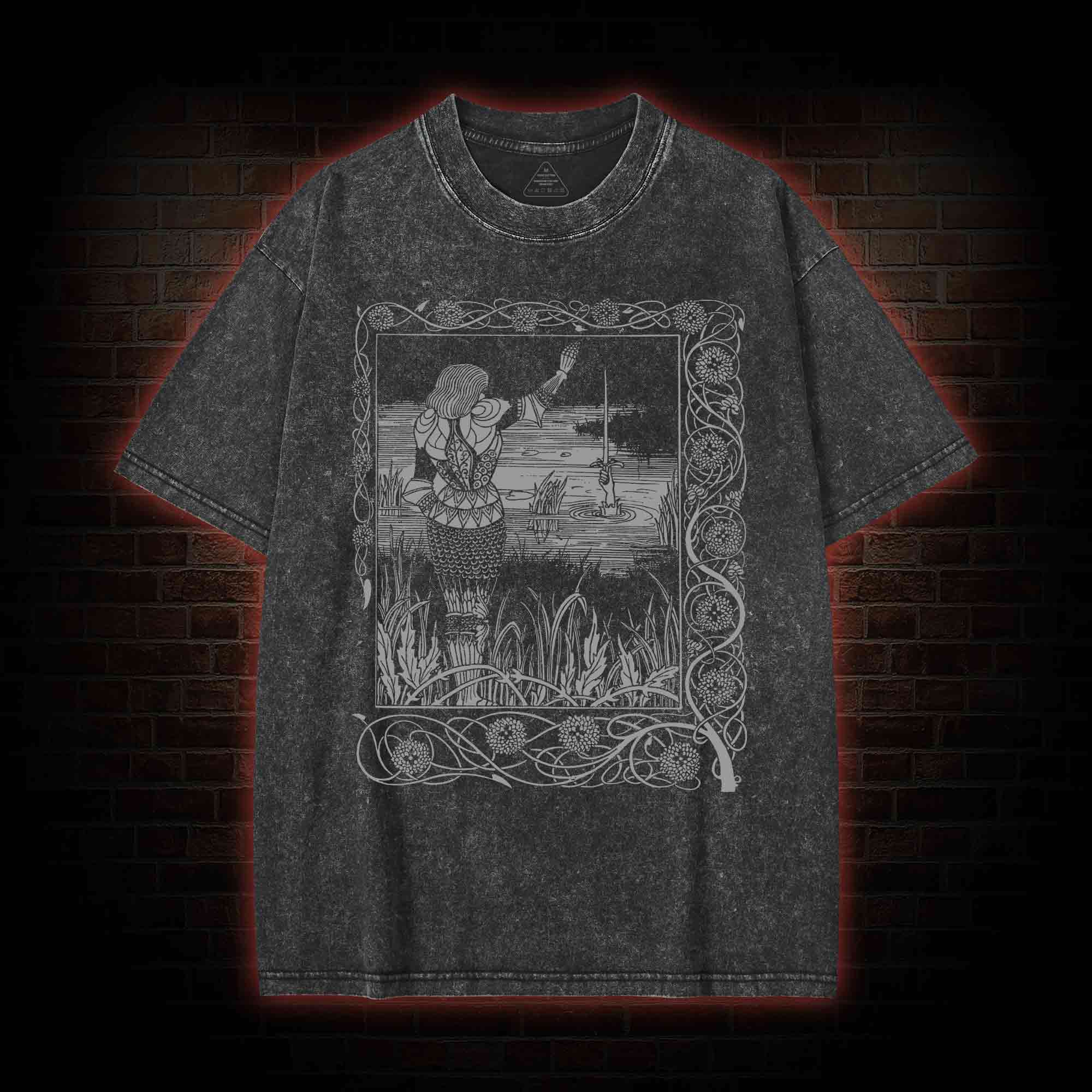 La Mort D'Arthur Washed T-shirt