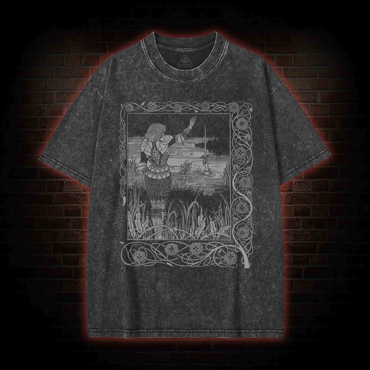 La Mort D'Arthur Washed T-shirt