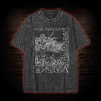 La Mort D'Arthur Washed T-shirt