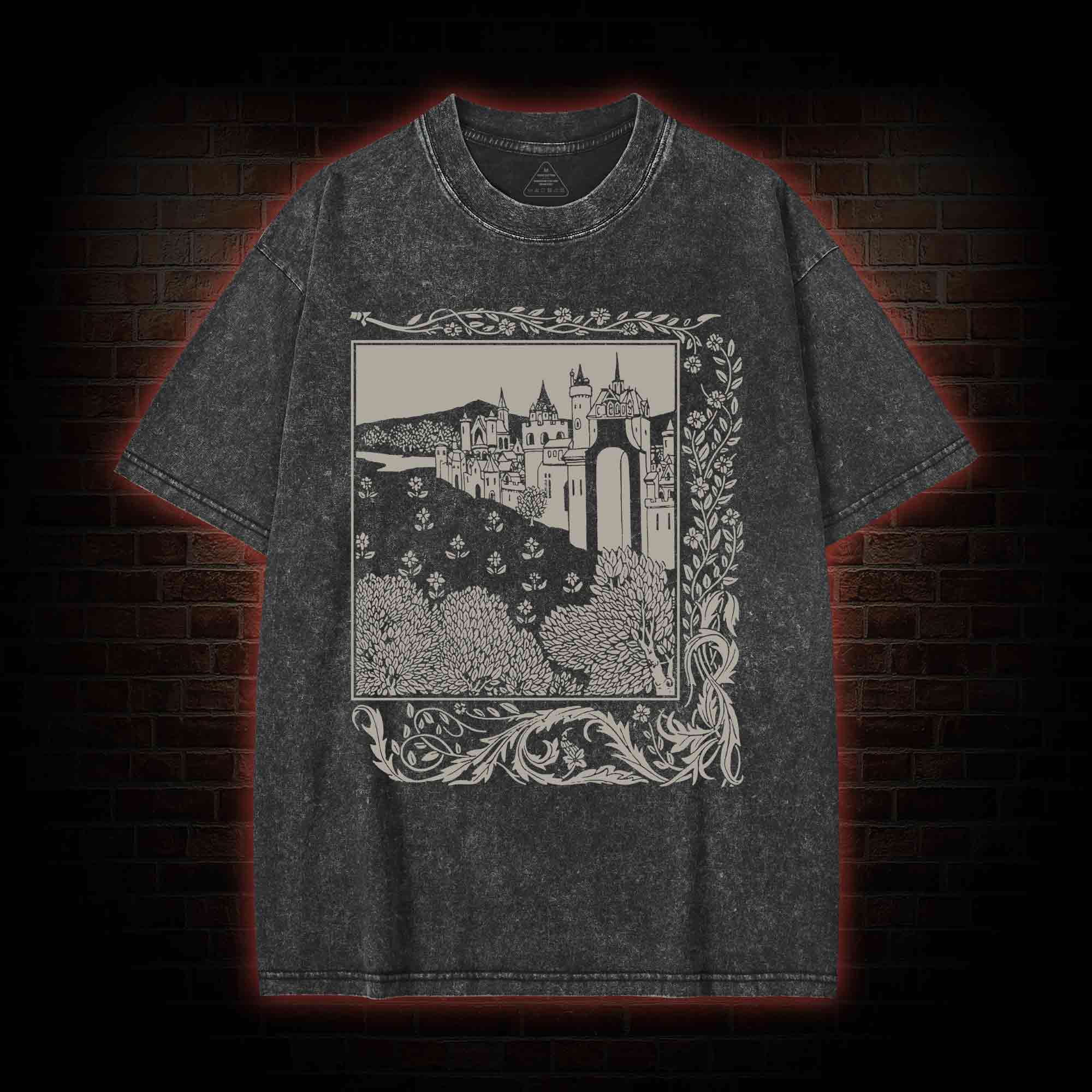 Medieval Castle Washed T-shirt