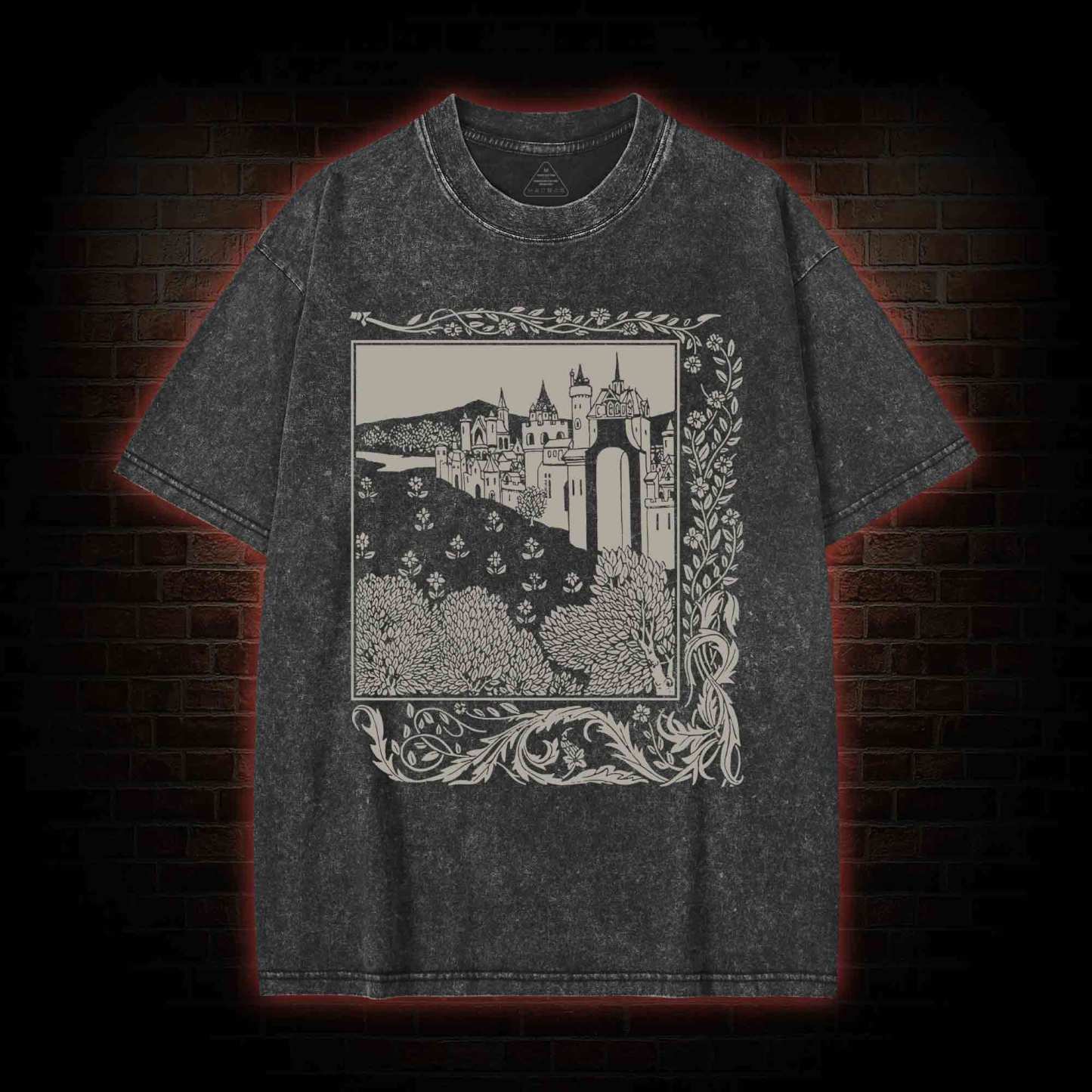 Medieval Castle Washed T-shirt