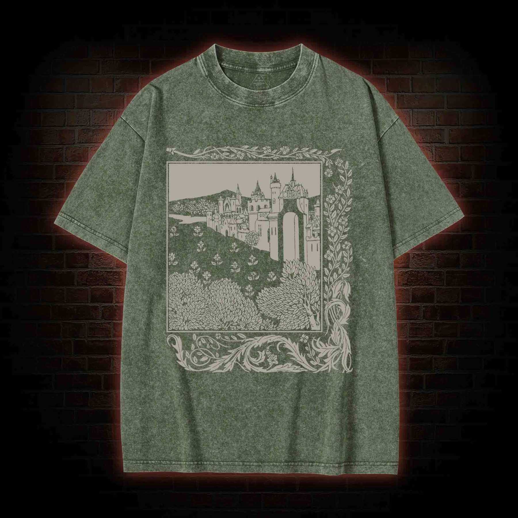 Medieval Castle Washed T-shirt
