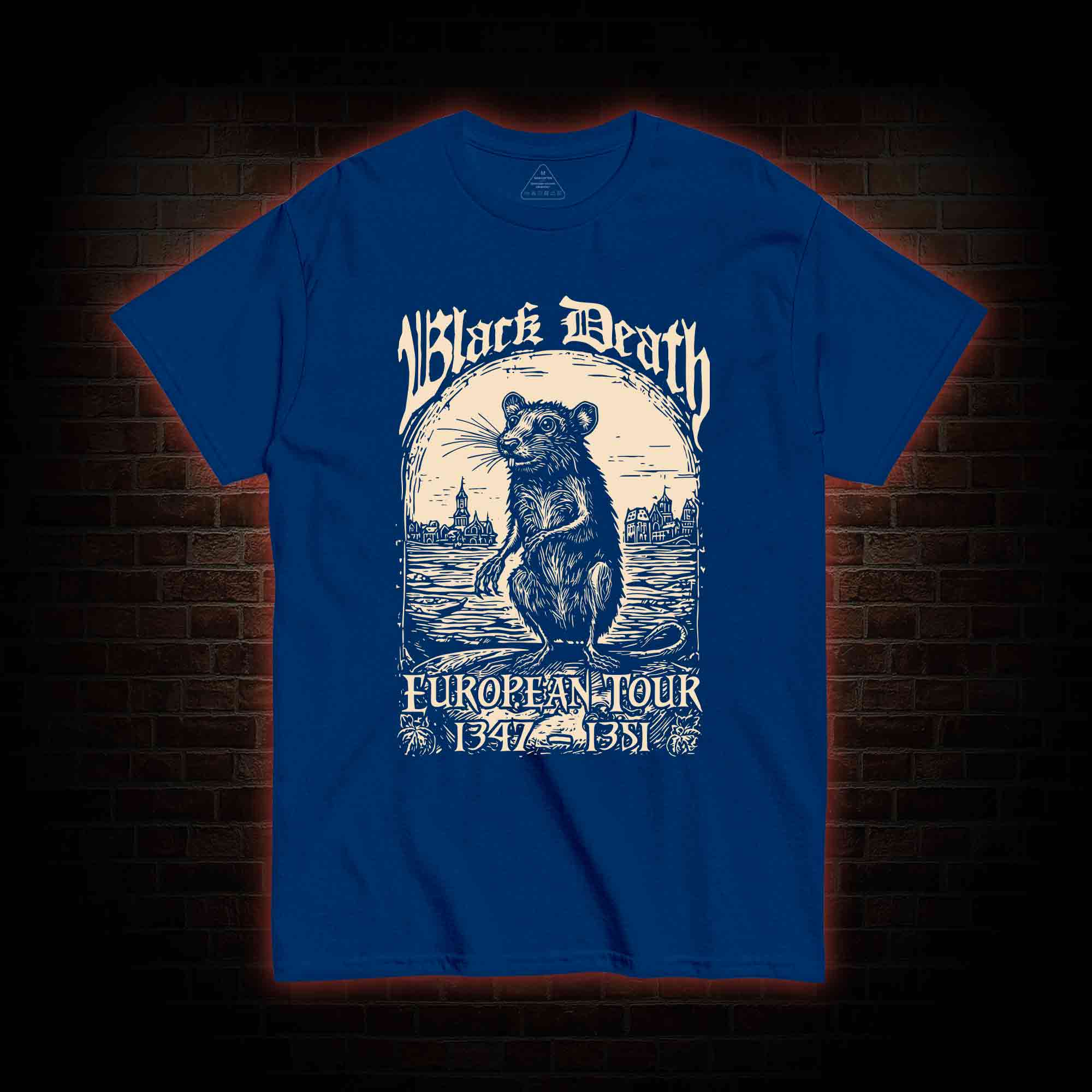 Black Death European Tour T-shirt