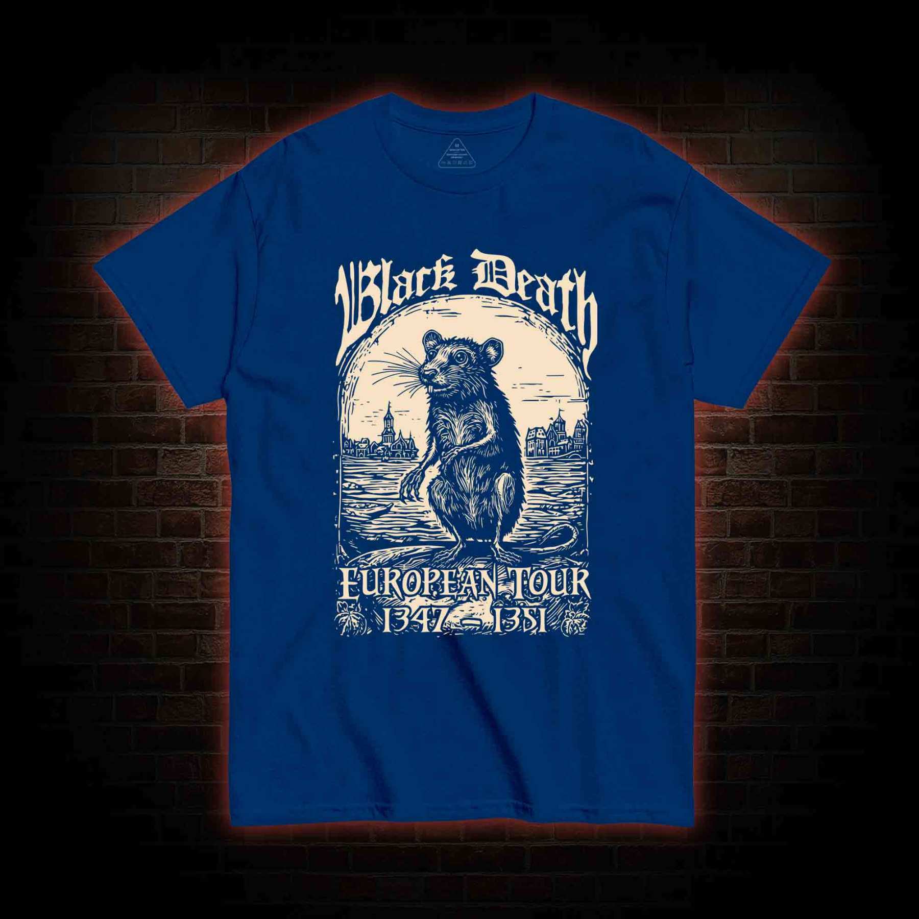 Black Death European Tour T-shirt
