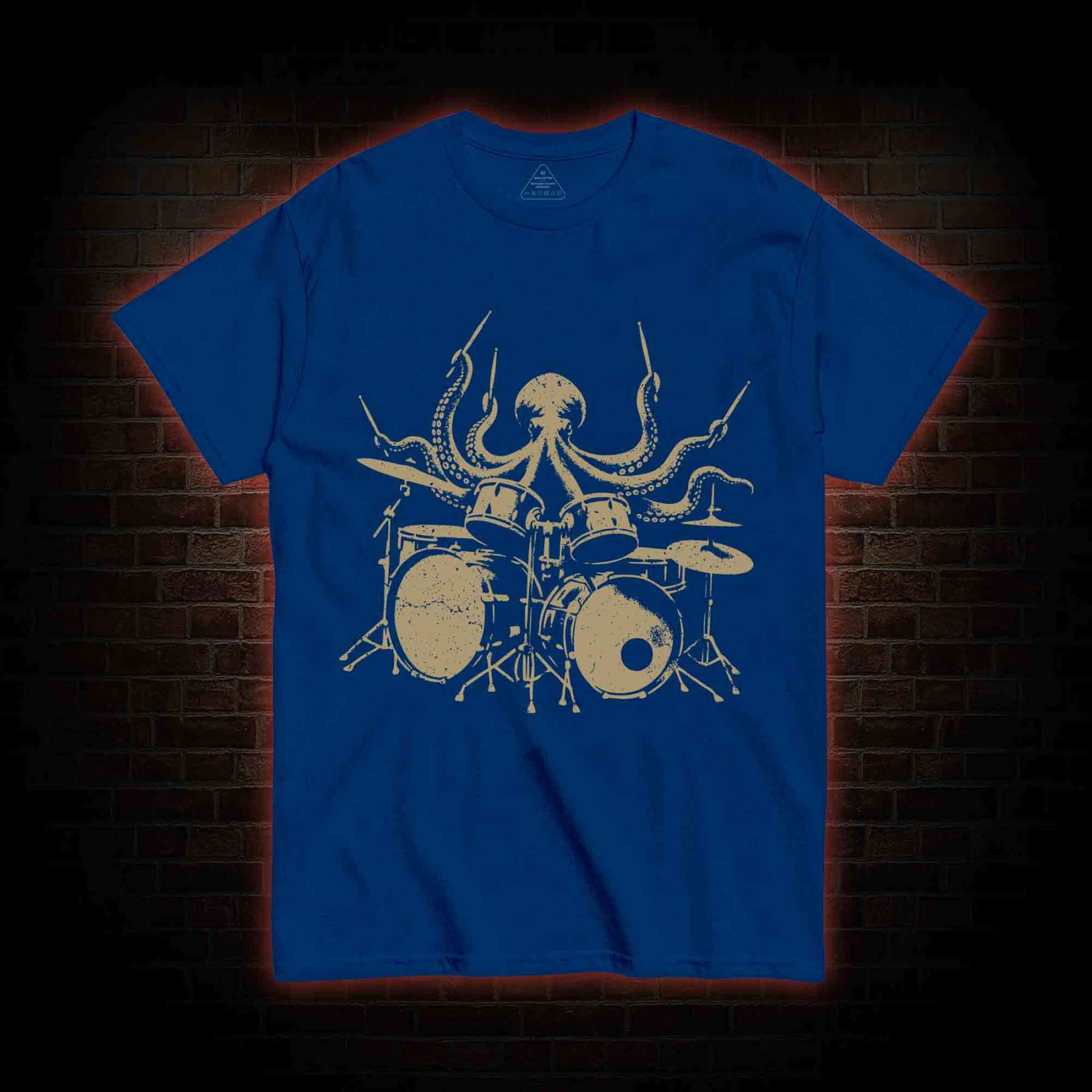 Octopus Drummer T-shirt
