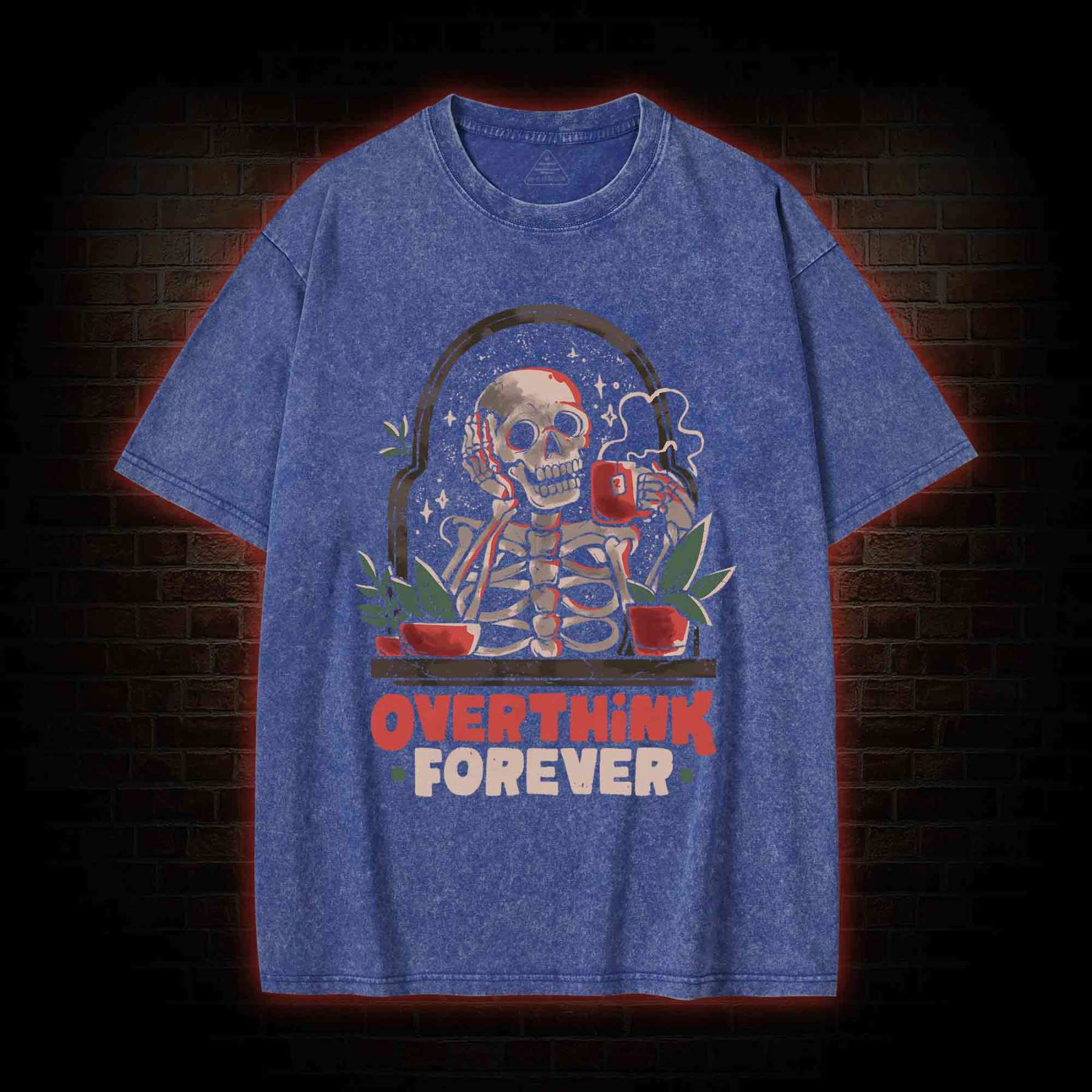 Overthinking Forever Washed T-shirt