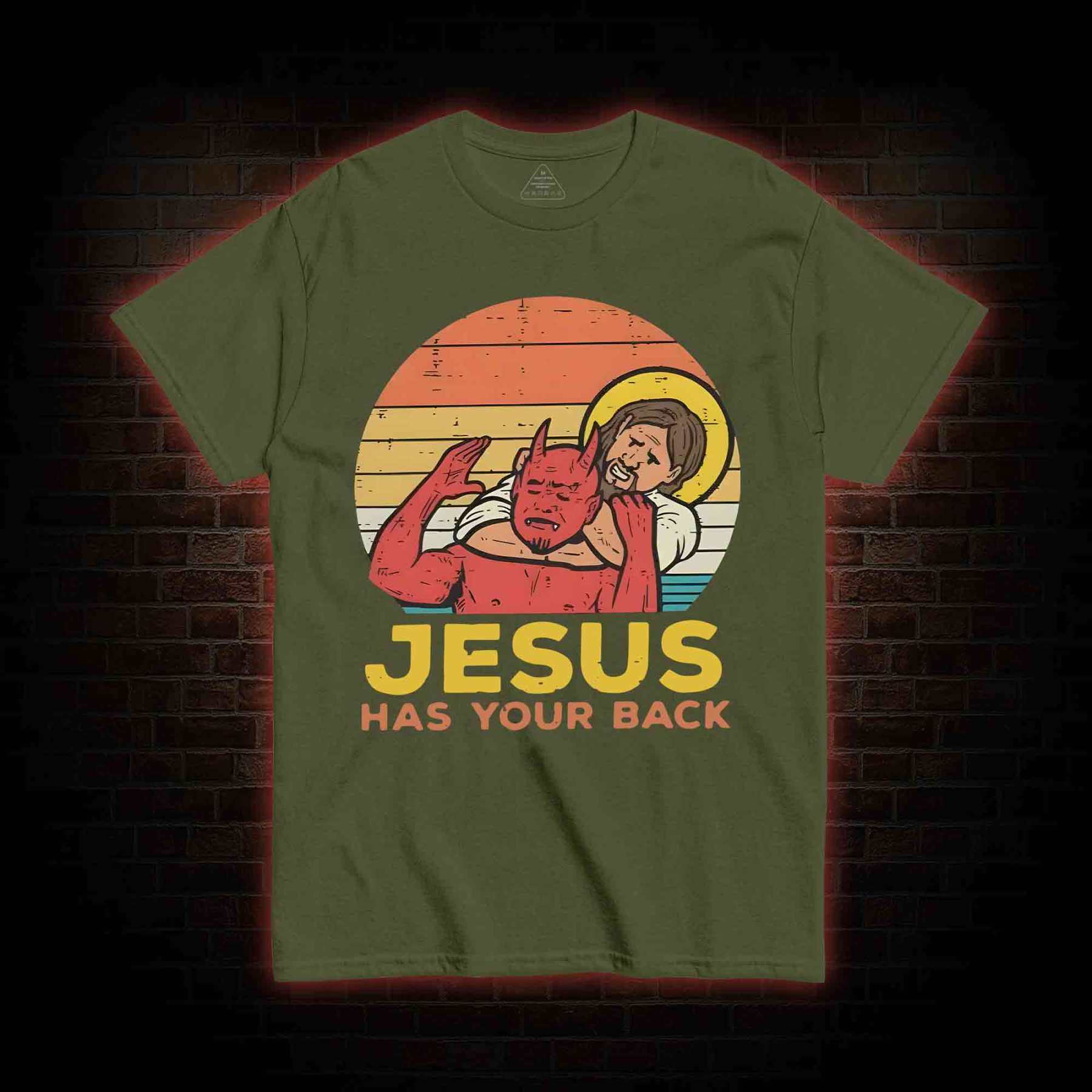 Jesus Has Your Back T-shirt