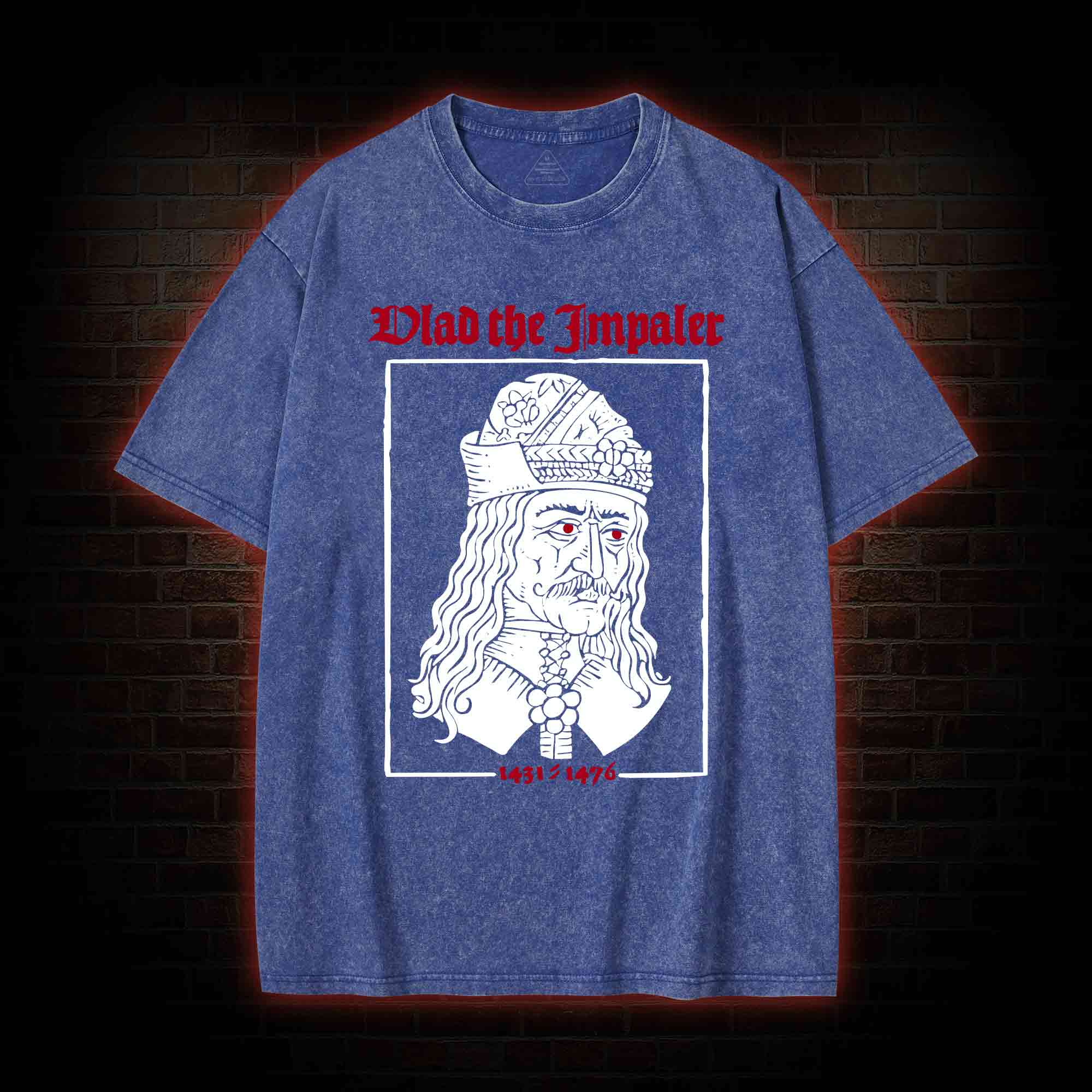 Vlad The Impaler Washed T-shirt