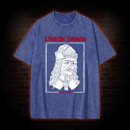 Vlad The Impaler Washed T-shirt