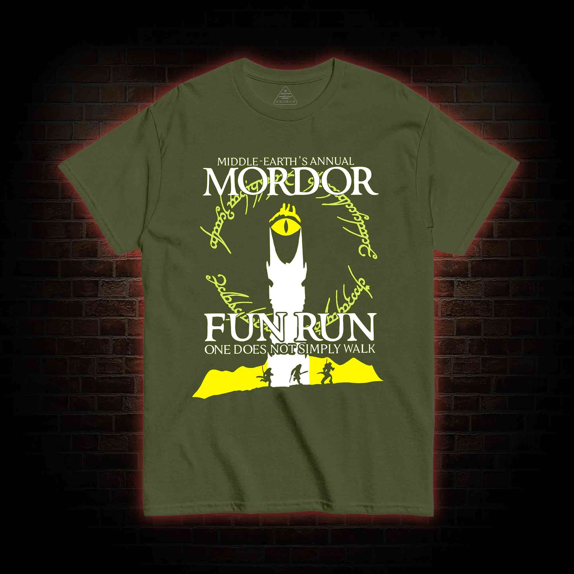 Mordor Fun Run T-shirt