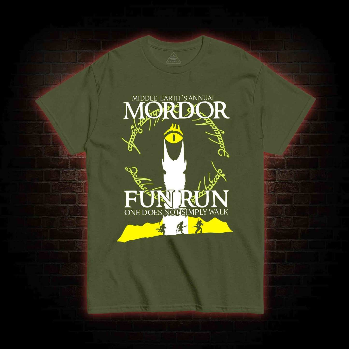 Mordor Fun Run T-shirt