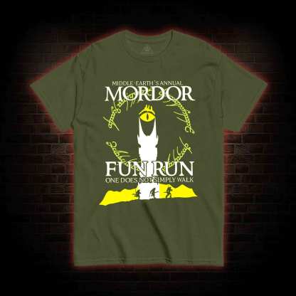 Mordor Fun Run T-shirt