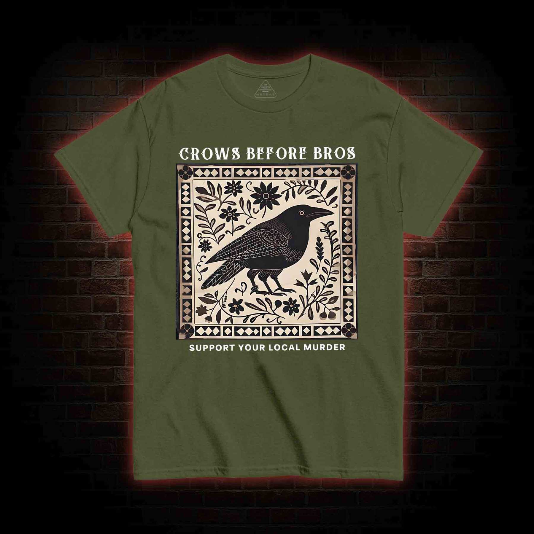 Crows Before Bros T-shirt
