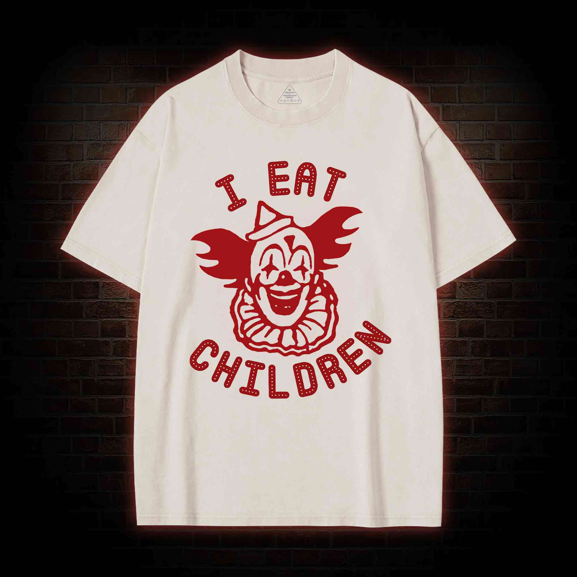 I Eat Children Washed T-shirt