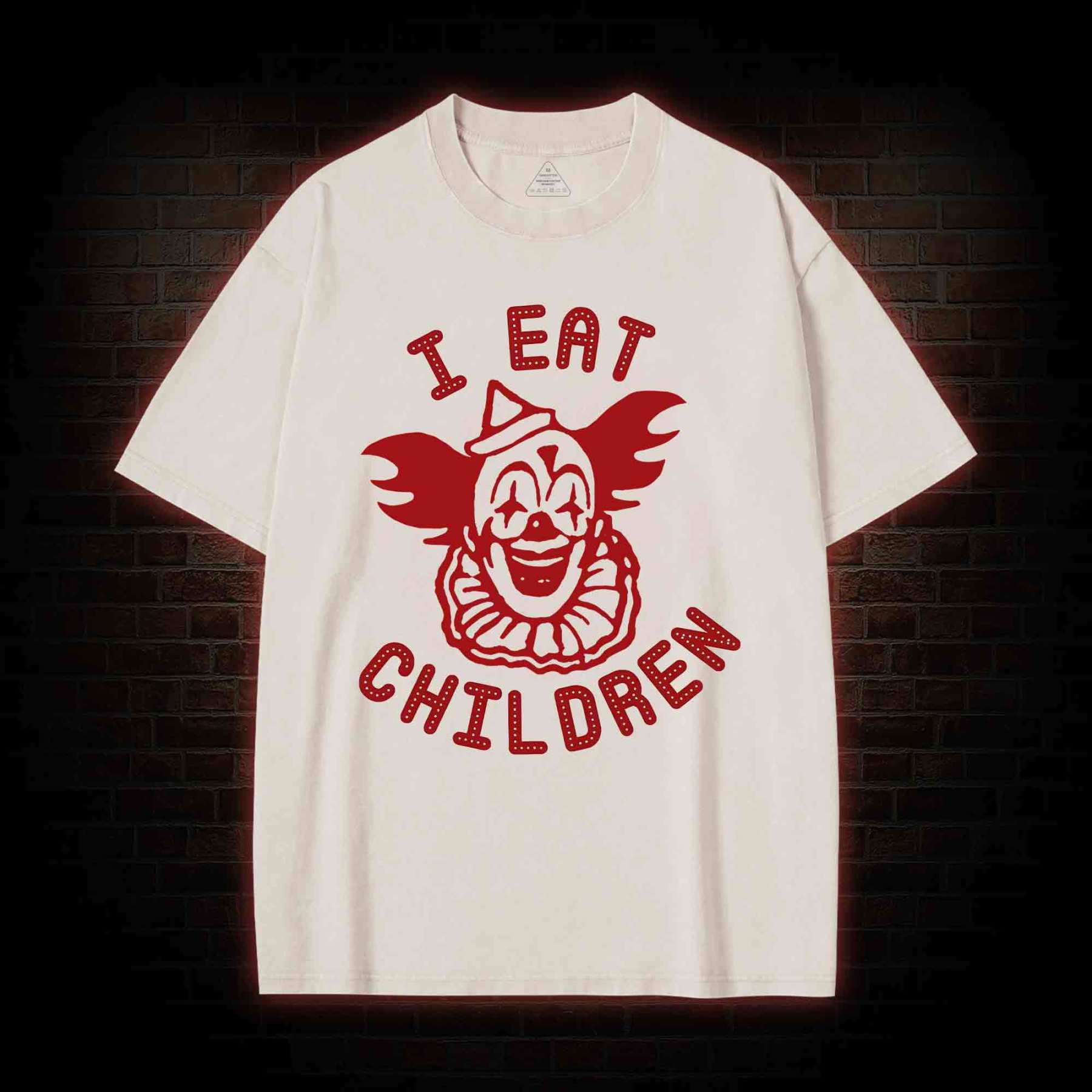 I Eat Children Washed T-shirt