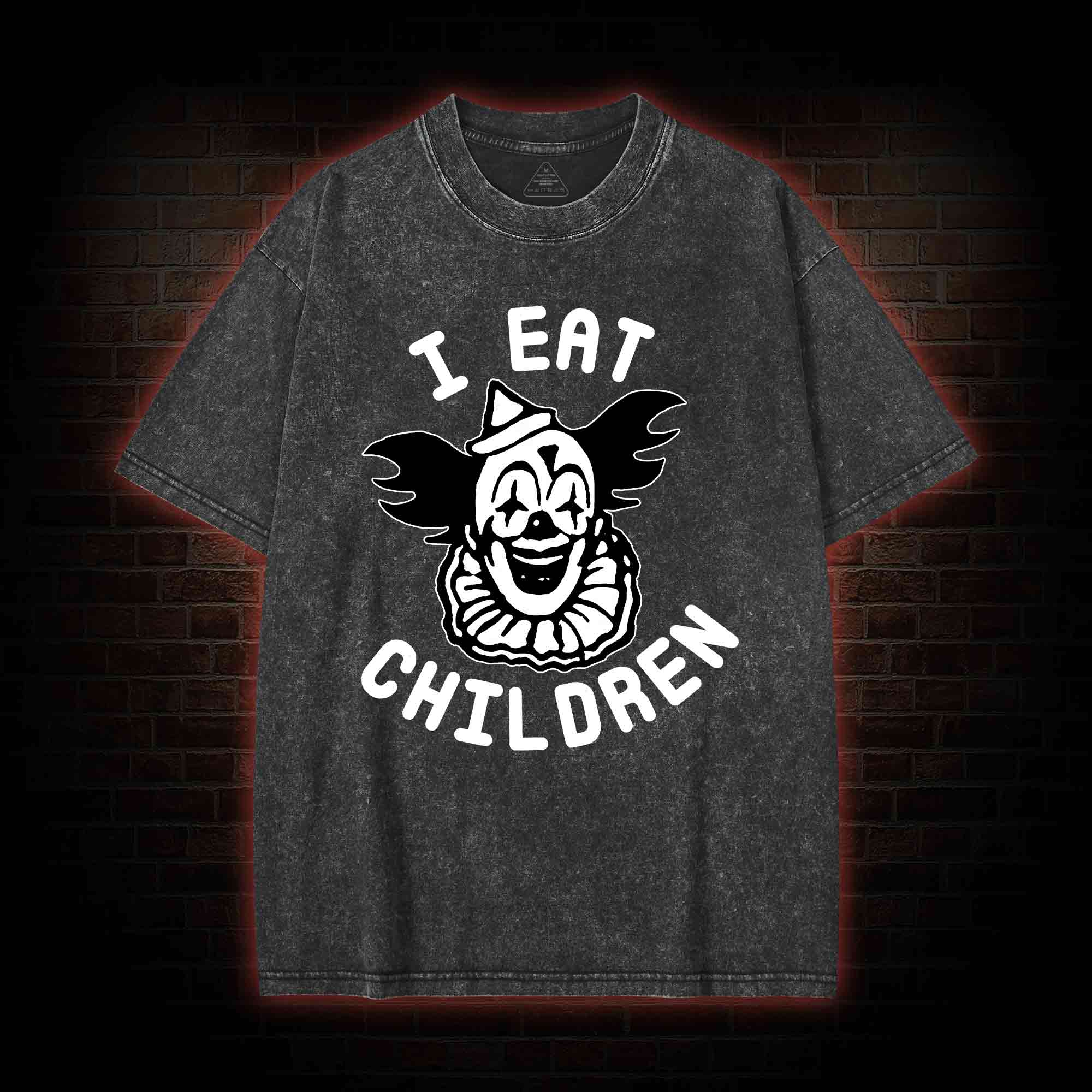 I Eat Children Washed T-shirt