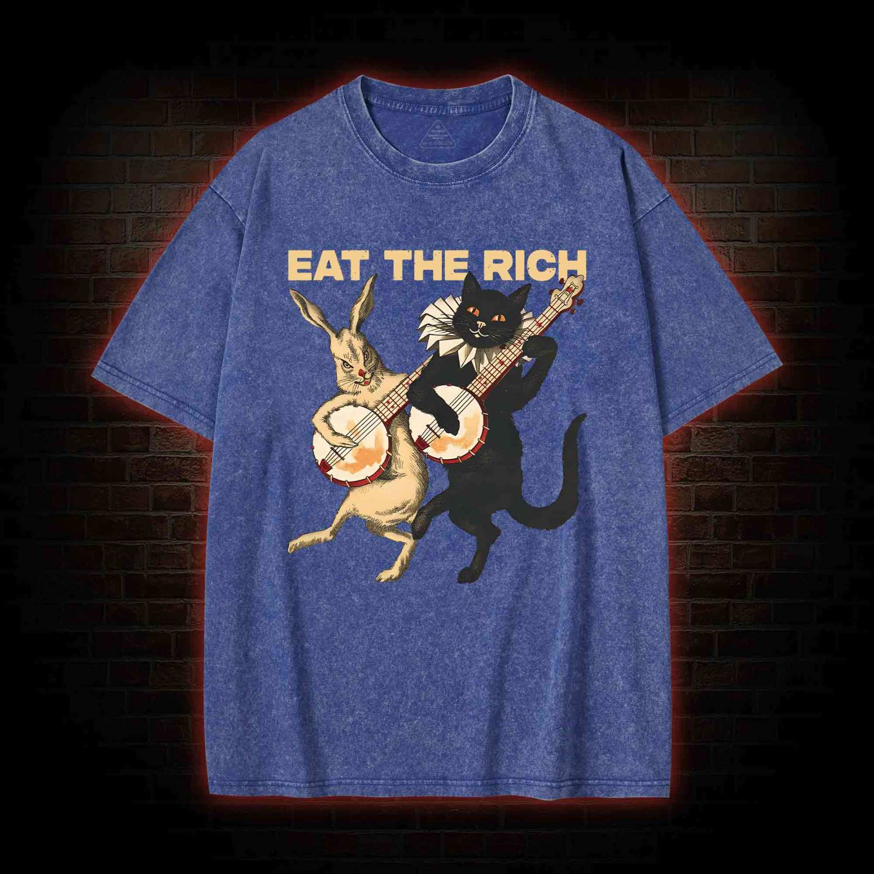 Eat The Rich Washed T-shirt