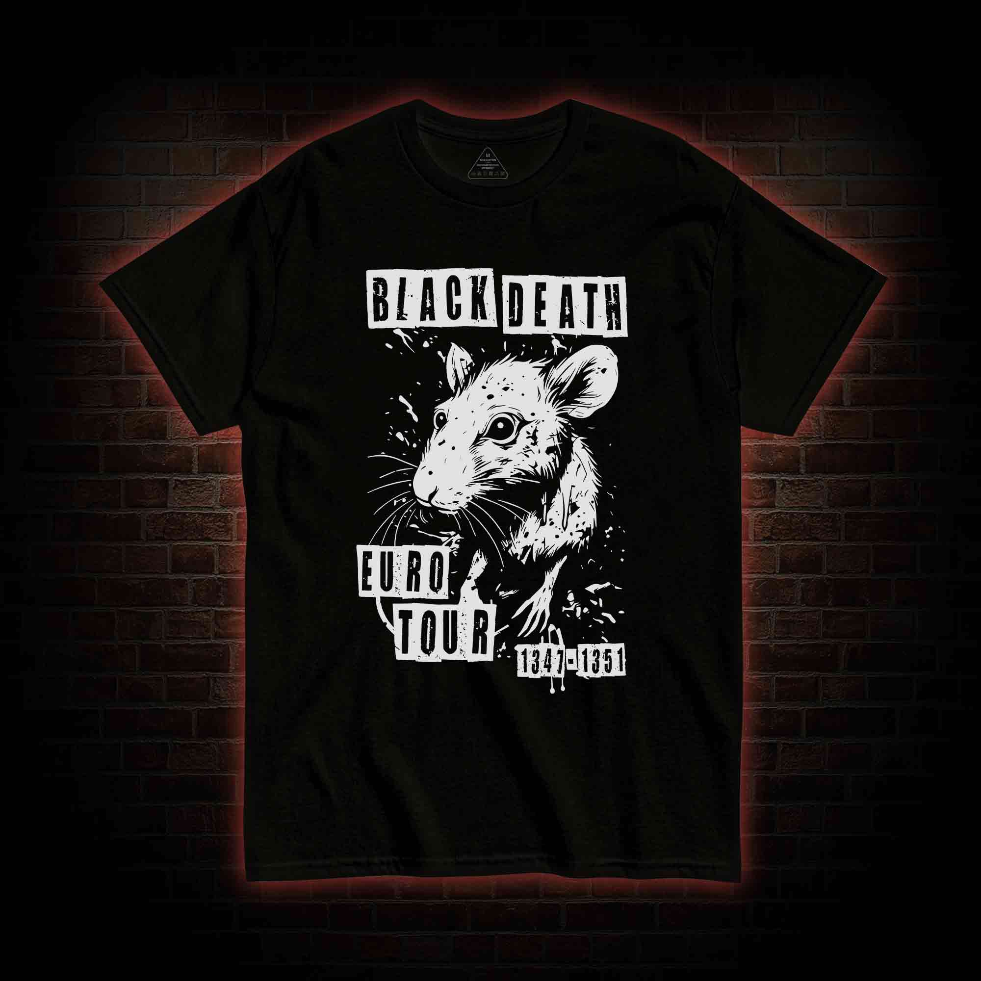 Black Death Euro Tour T-shirt