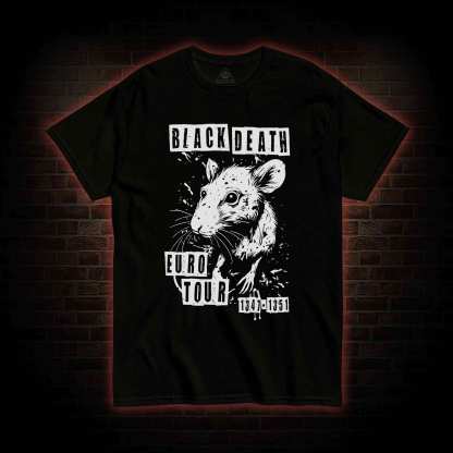 Black Death Euro Tour T-shirt 