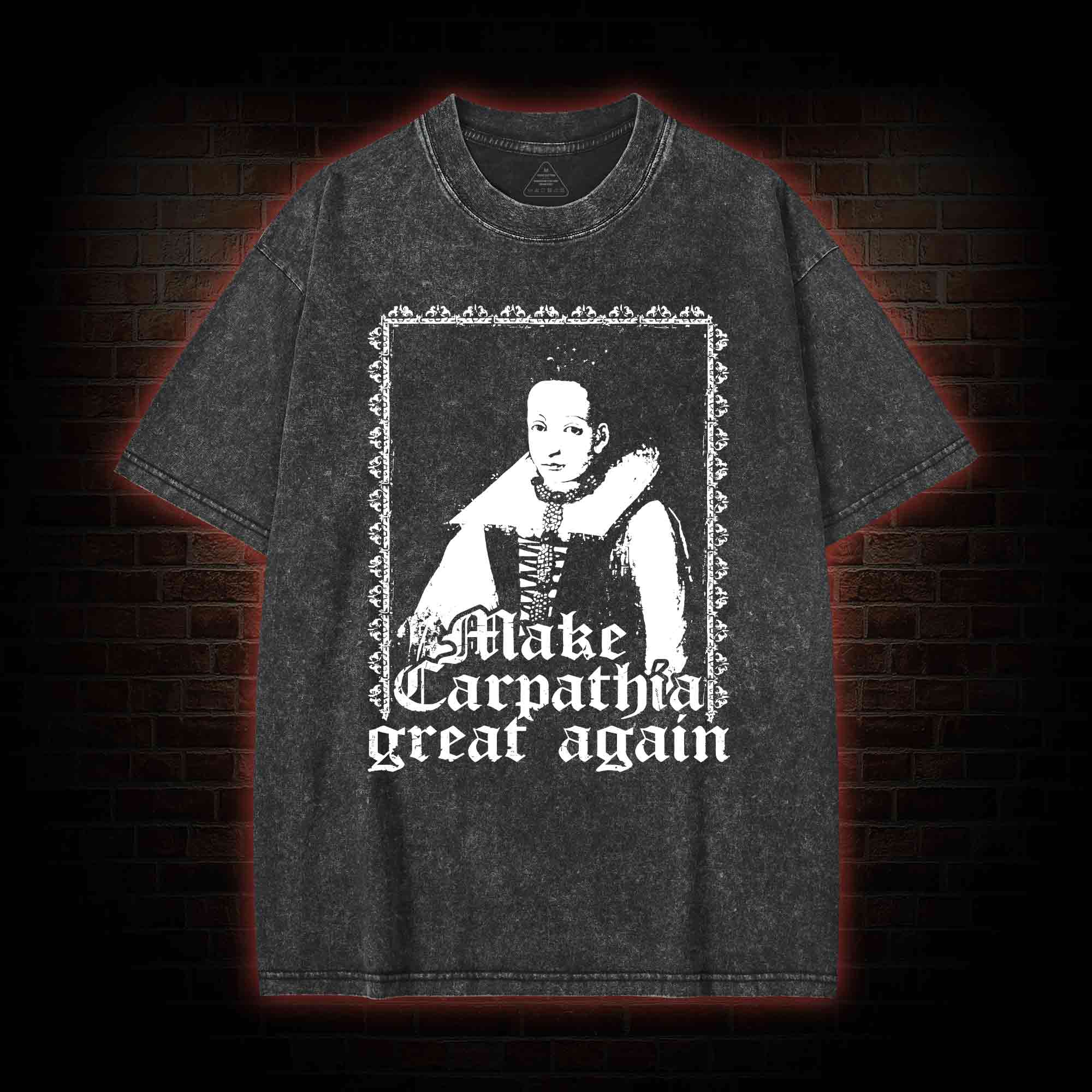 Make Carpathia Great Again Washed T-shirt