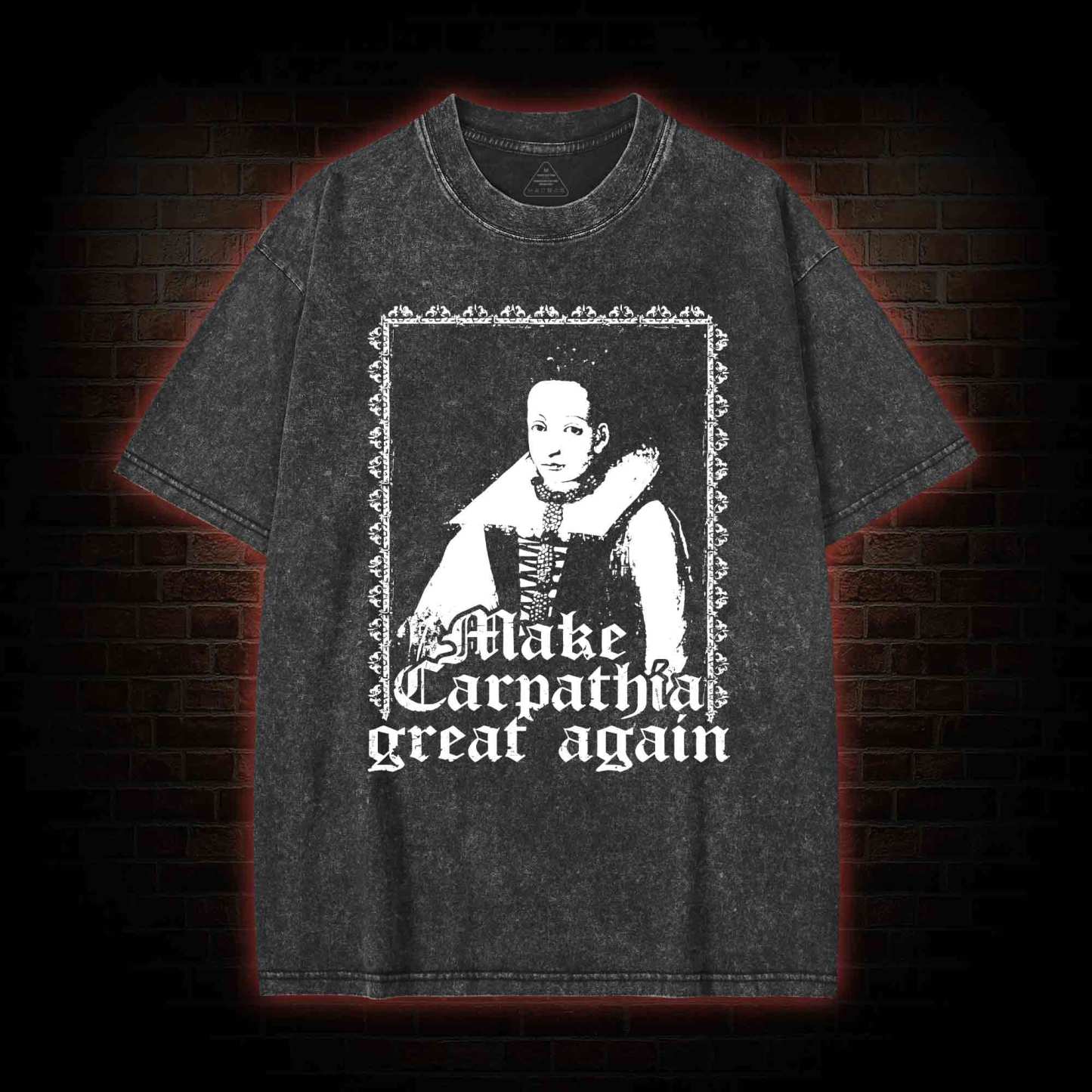 Make Carpathia Great Again Washed T-shirt