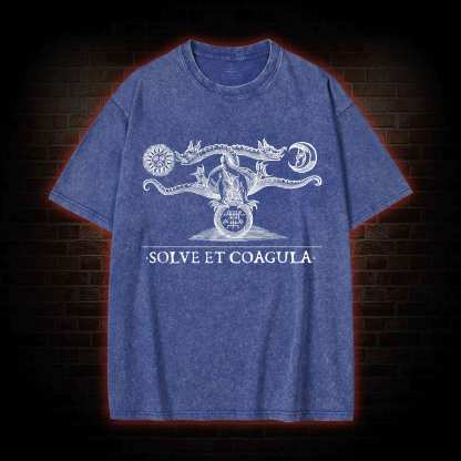Solve Et Coagula Washed T-shirt