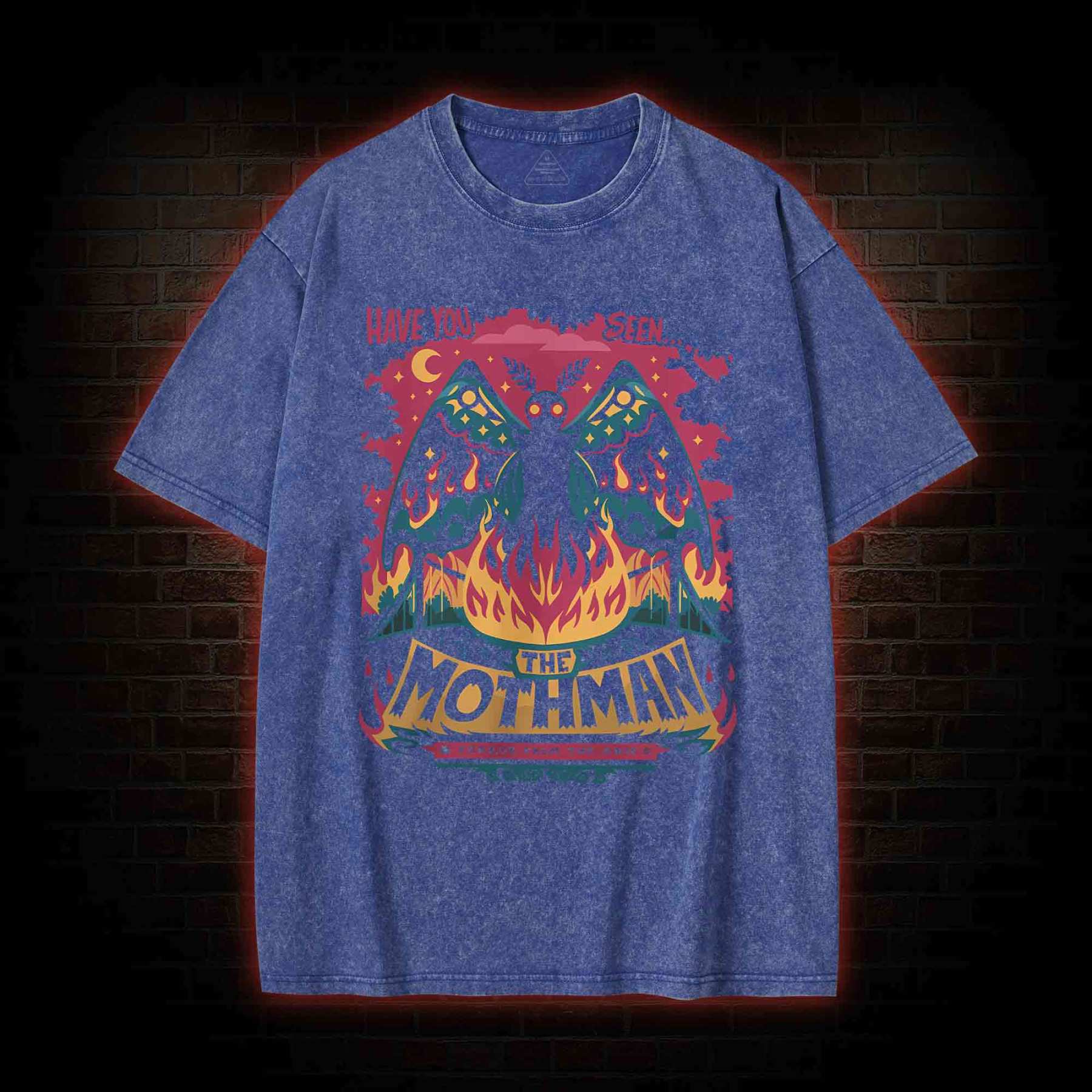 Have You Seen The Mothman Washed T-shirt