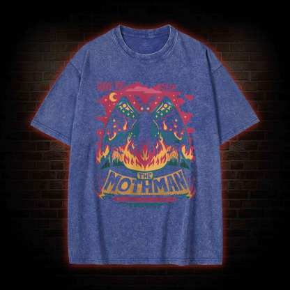 Have You Seen The Mothman Washed T-shirt
