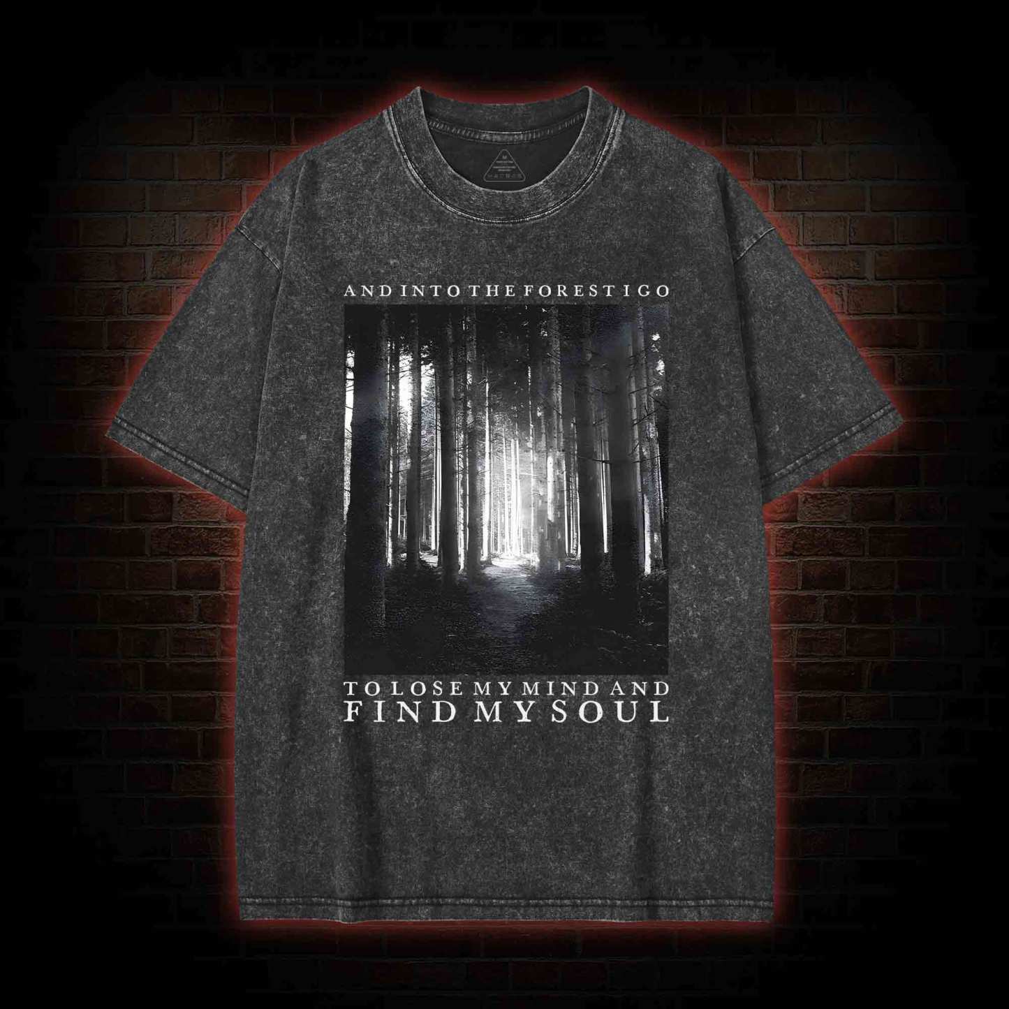 Into The Forest Washed T-shirt