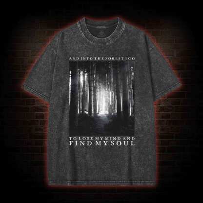 Into The Forest Washed T-shirt