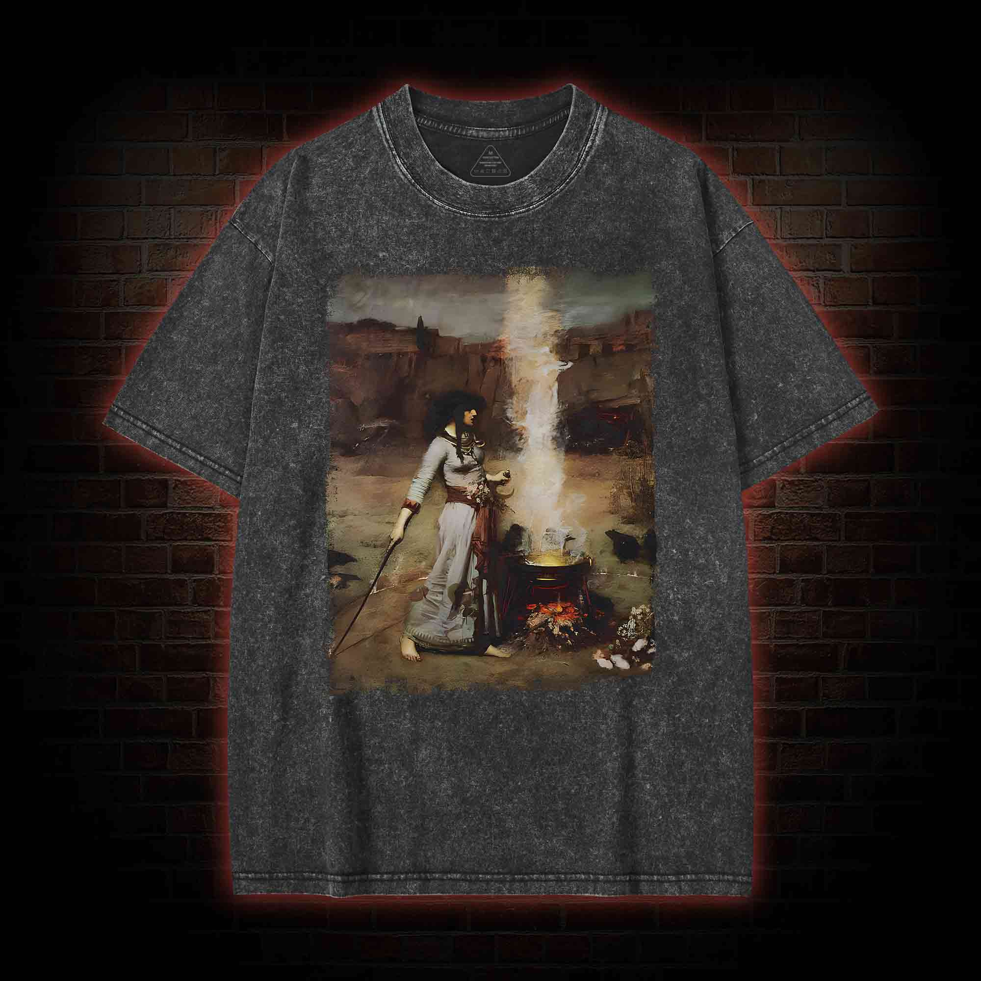 Witches Sabbath Washed T-shirt