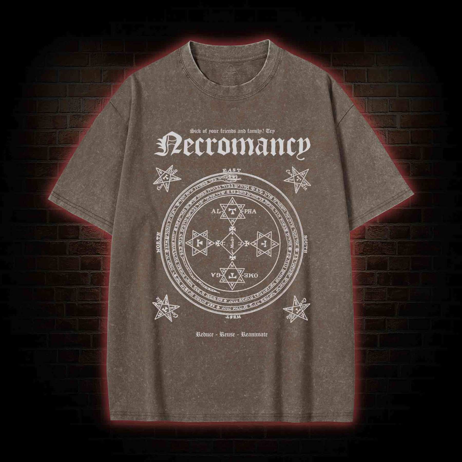 Necromancy Washed T-shirt