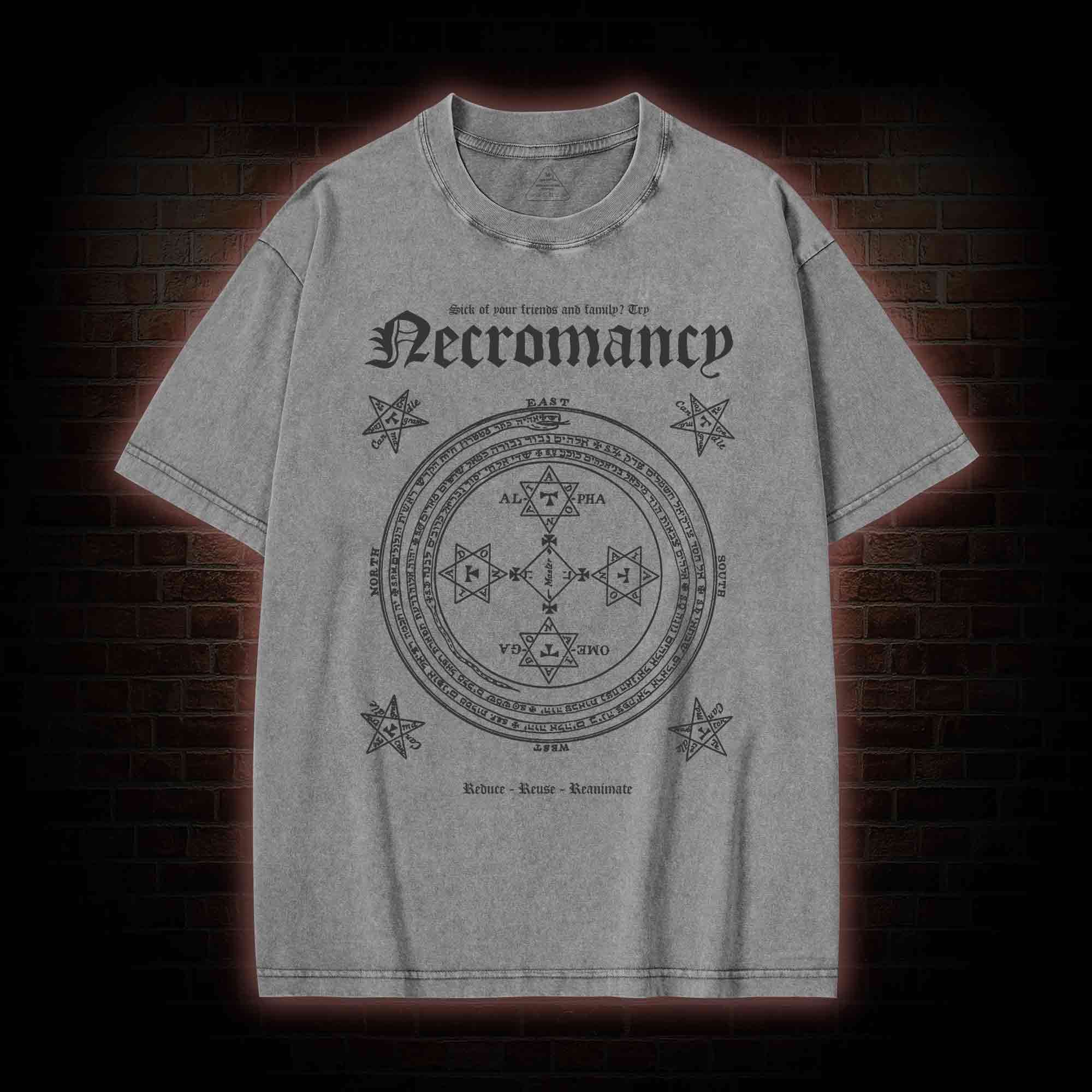 Necromancy Washed T-shirt