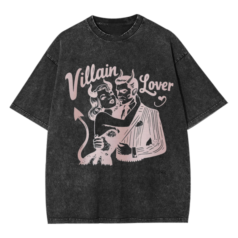 Villain Lover Washed T-shirt