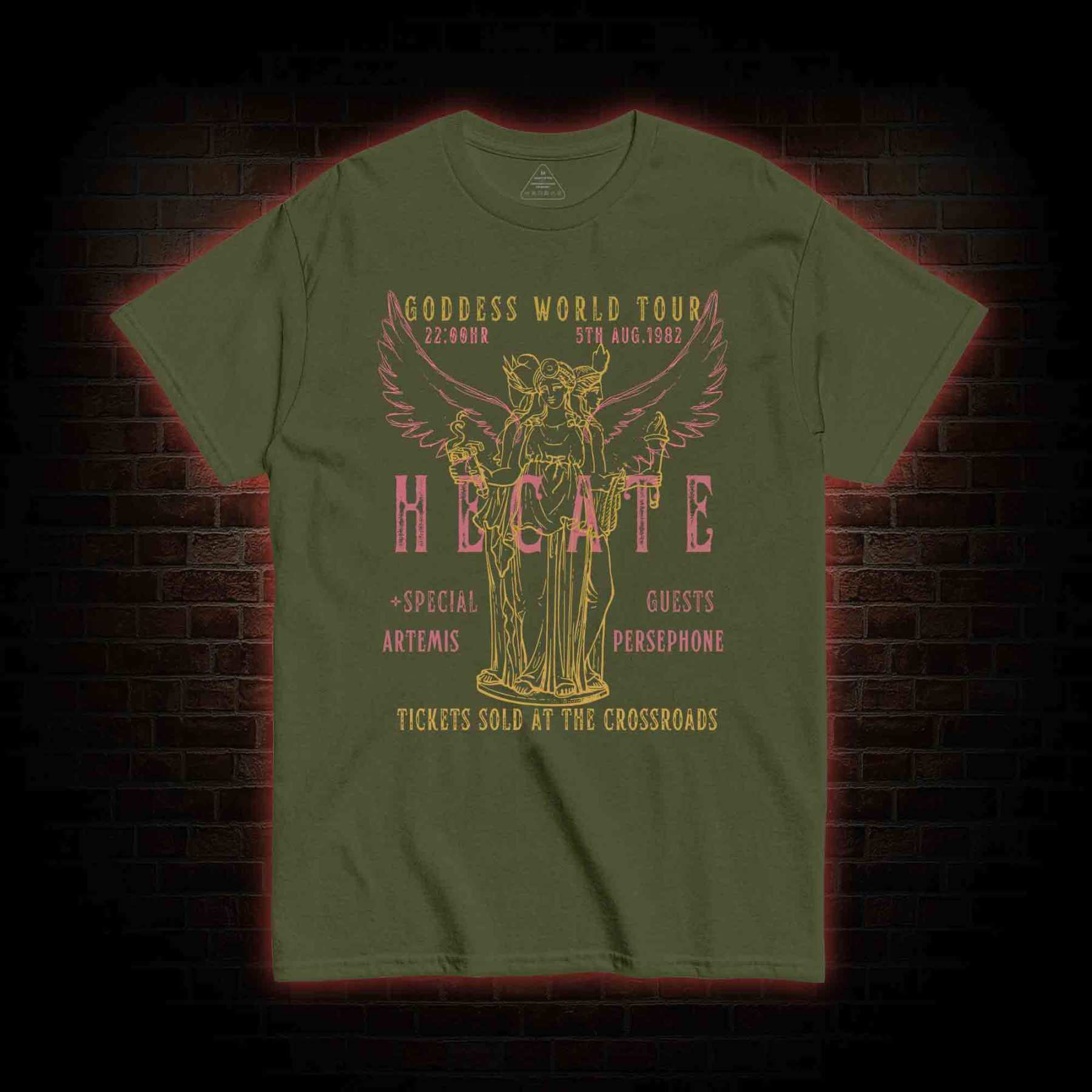 Goddess World Tour Tickets Sold At The Crossroads T-shirt