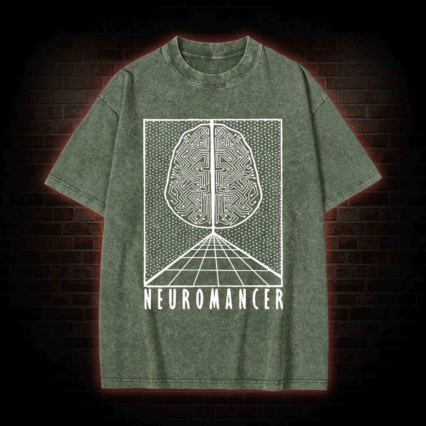 Neuromancer Washed T-shirt