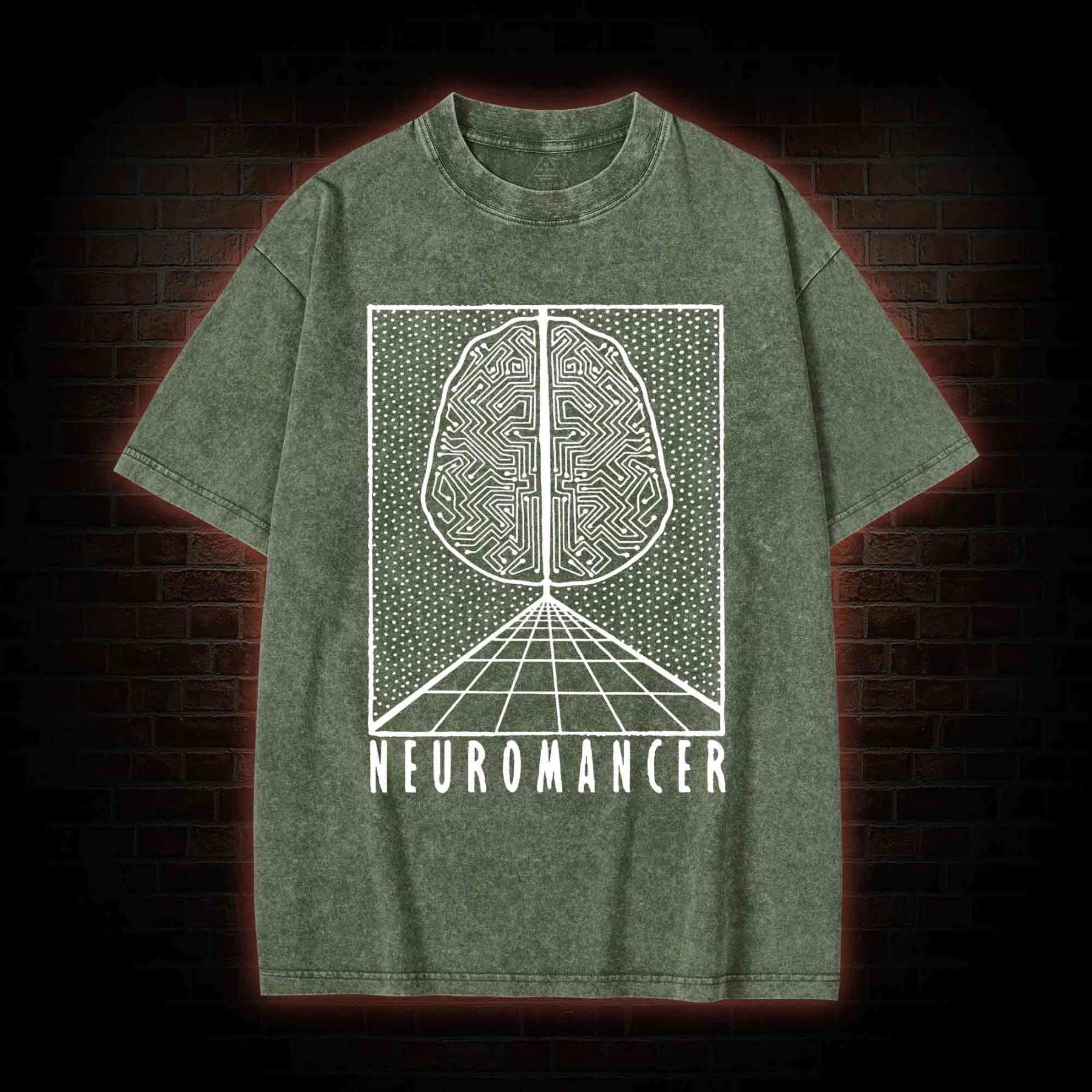 Neuromancer Washed T-shirt