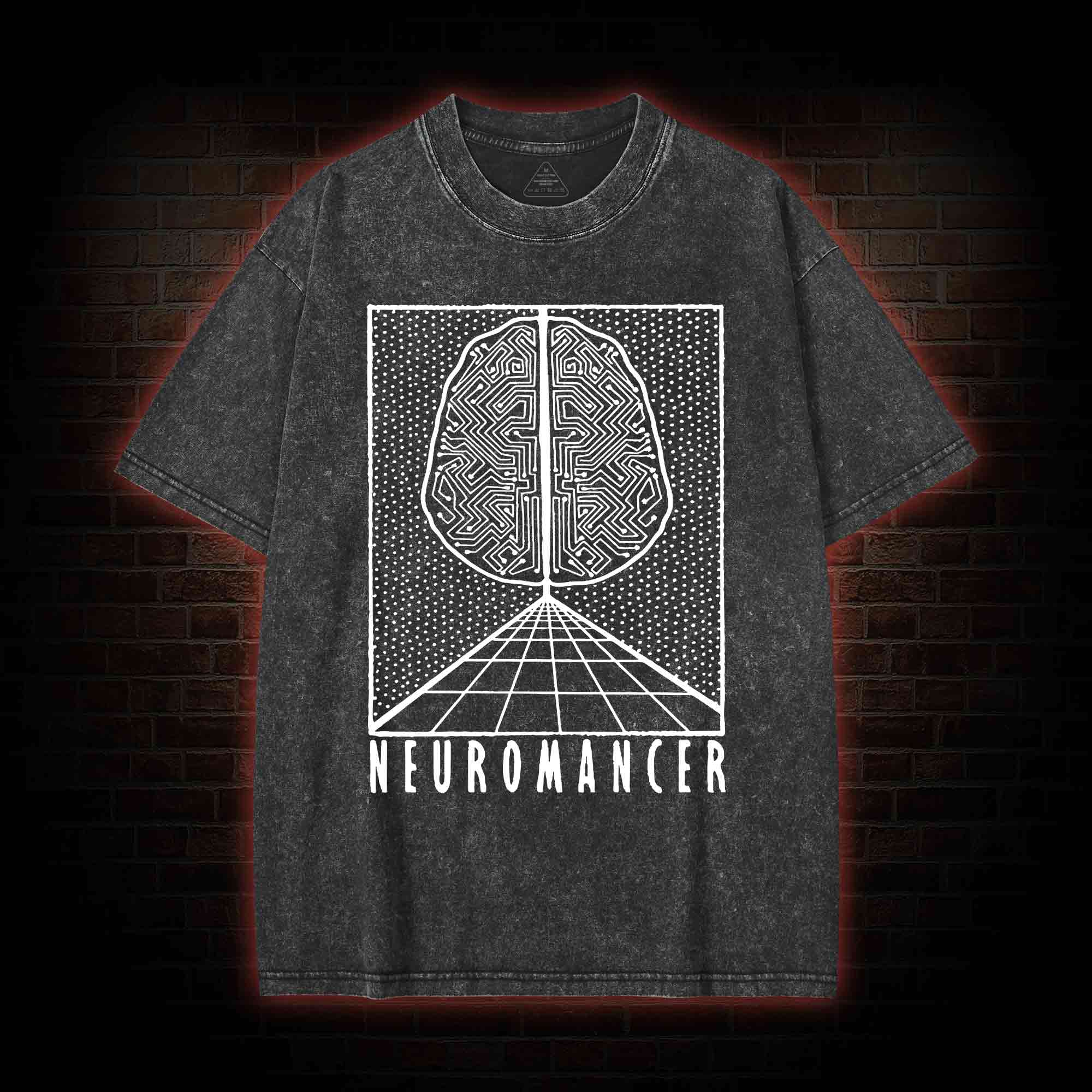 Neuromancer Washed T-shirt