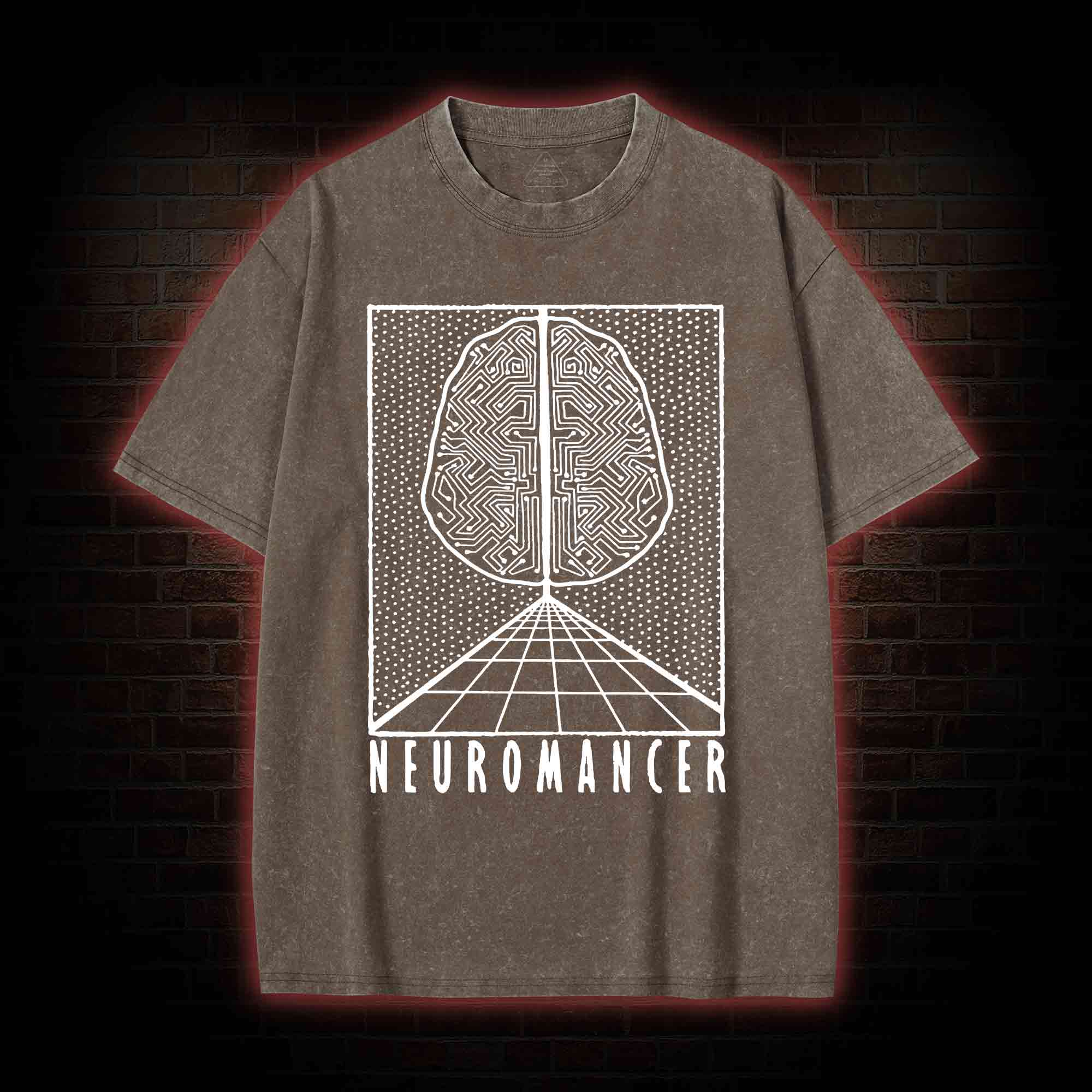Neuromancer Washed T-shirt