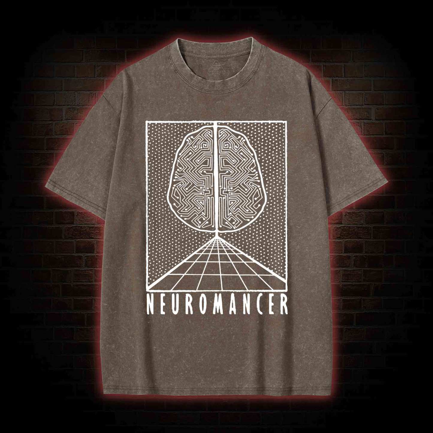 Neuromancer Washed T-shirt