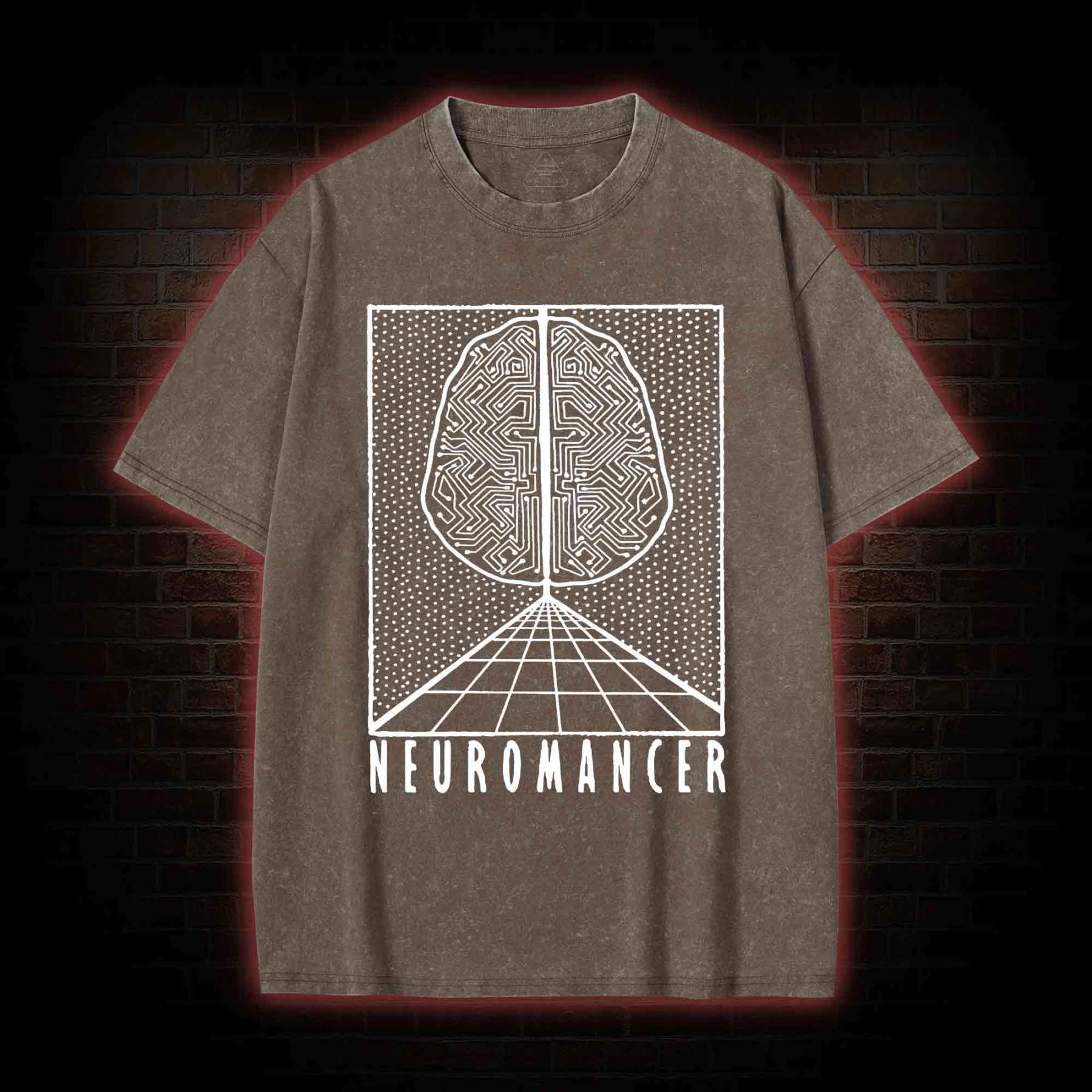 Neuromancer Washed T-shirt