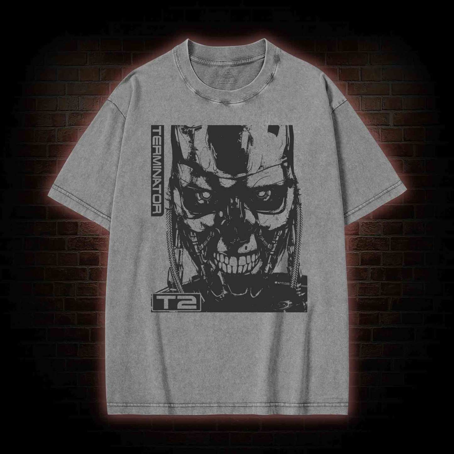 Terminator T2 Film Washed T-shirt